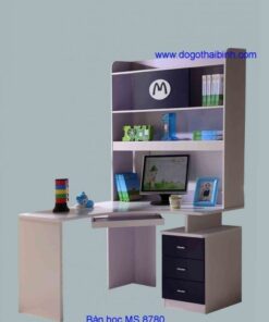 Bàn  học  MS 8780 Size : 1m2x1m8x0m5x1m0 Giá bán : 4.500.000
