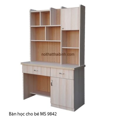 Bàn học cho bé đẹp giá rẻ MS 9842 Giá 1m2 = 4.500.000 giảm còn = 3.500.000đ