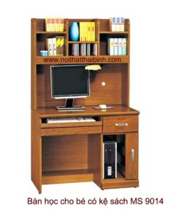 Bàn học cho bé có kệ sách  MS : 9014  Giá : 1m0 = 3.900.000