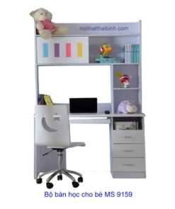 Bộ bàn học cho bé có ghế xoay MS 9159 Giá 1m2 = 5.800.000