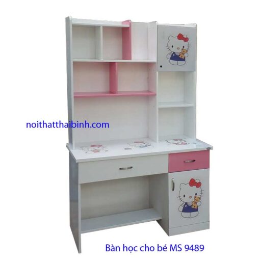Bàn học cho bé Hello Kitty MS 9489 Giá 1m0 = 3.000.000