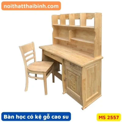 Bàn học cho bé có kệ MS 2557 | GIAO HỎA TỐC TPHCM