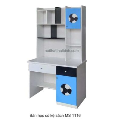 Bàn học có kệ sách đẹp giá rẻ MS 1116 Giá bán = 3.000.000 đ