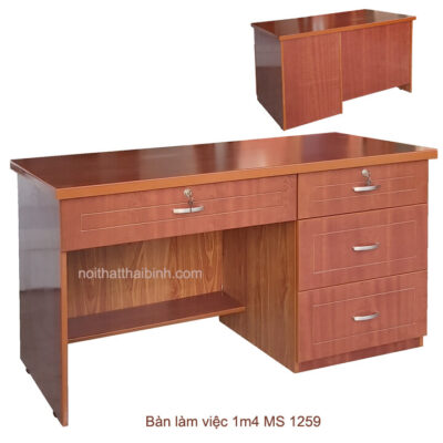 Bàn làm việc 1m4 MS 1259