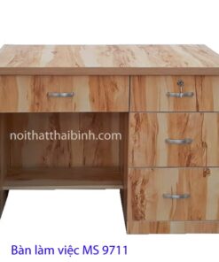 Bàn làm việc đẹp MS 9711 Giá 1m0 = 2.500.000