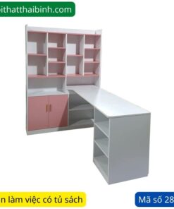 Bàn làm việc liền tủ sách MS 2832