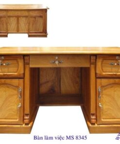 Bàn làm việc gỗ gõ đỏ MS : 8345 Giá : 1m6 = 19.500.000
