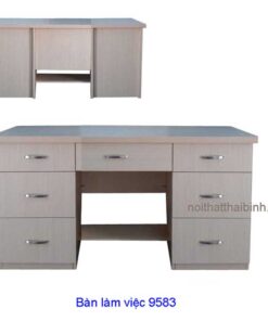 Bàn làm việc mfc giá rẻ giao tận nơi 9583 Giá 1m4 = 3.500.000