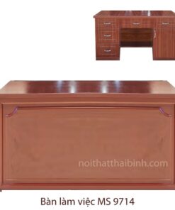 Bàn làm việc văn phòng hiện đại MS 9714 Giá 1m6 = 5.500.000