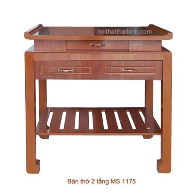 Bàn thờ 2 tầng MS 1175 Giá bán = 5.000.000 đ