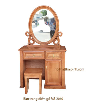 Bàn trang điểm gỗ cao cấp MS 2060
