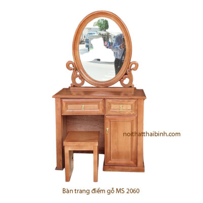 Bàn trang điểm gỗ cao cấp MS 2060