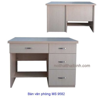 Bàn văn phòng giá rẻ đẹp hiện đại MS 9582