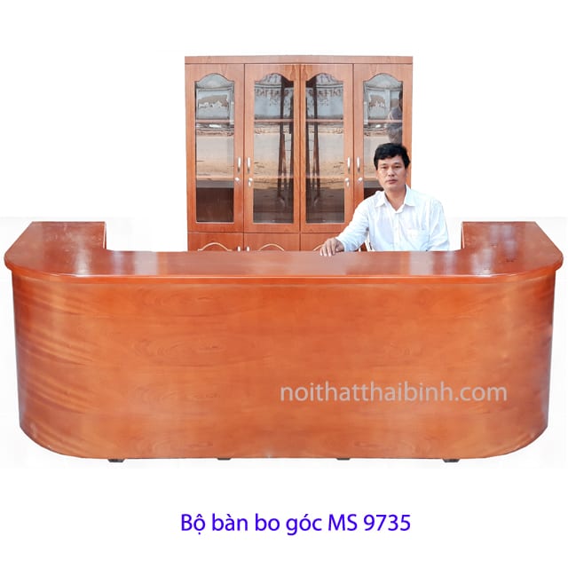 Bộ bàn quầy góc MS 9735 Giá bộ = 21.100.000