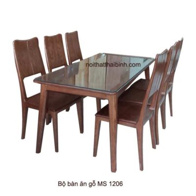 Bộ bàn ghế gỗ phòng khách MS 1206 Giá bán = 20.000.000 đ giảm còn = 15.500.000 đ