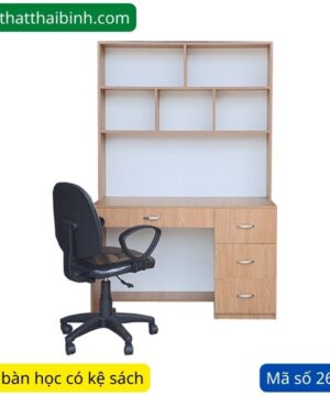 Bộ bàn học có kệ MS 2624