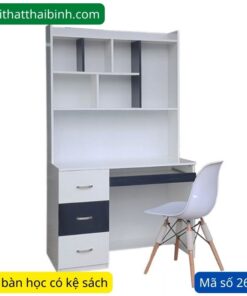 Bộ bàn học có kệ sách MS 2605