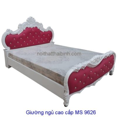 Bộ giường ngủ đẹp tphcm MS 9626 Giá 1m6 = 12.500.000