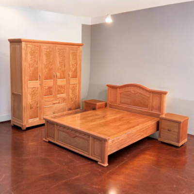 Bộ giường tủ gỗ đinh hương MS 3206