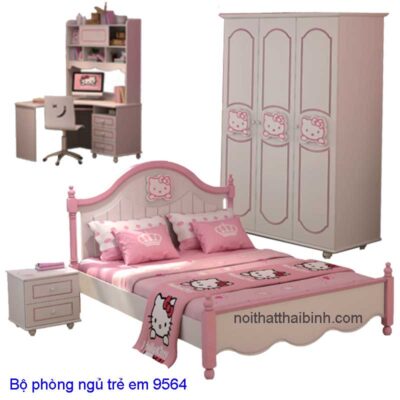 Bộ giường tủ phòng ngủ trẻ em MS 9564 Giá bộ = 22.000.000