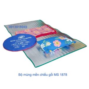 Bộ mùng mền chiếu gối MS 1878