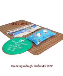 Bộ mùng mền gối chiếu MS 1872