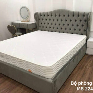 Bộ giường, táp, bàn trang điểm phòng ngủ MS 2241