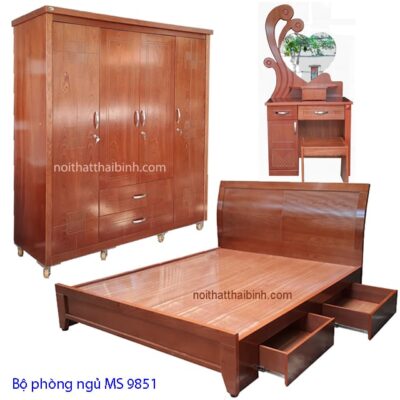 Bộ phòng ngủ MS 9851 Giá bộ = 13.900.000