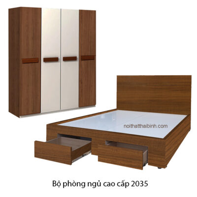 Bộ nội thất phòng ngủ cao cấp đẹp MS 2035