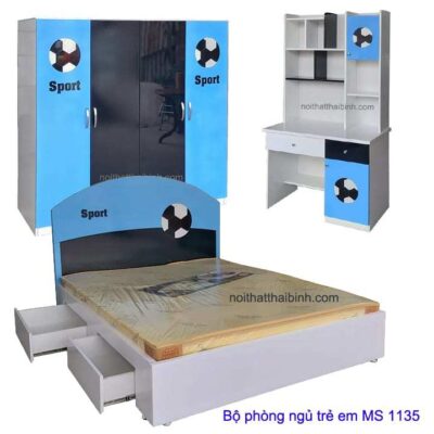 Bộ nội thất phòng ngủ trẻ em MS 1135 Giá bán = 14.500.000 đ