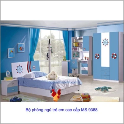 Bộ phòng ngủ trẻ em xinh xắn MS 9388 Giá bộ = 18.800.000 đ