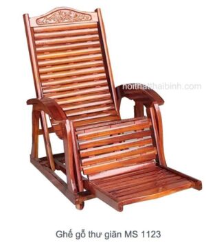 Ghế gỗ thư giản MS 1123 Giá bán = 2.000.000đ giảm còn = 1.500.000đ