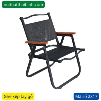 Ghế xếp tay gỗ MS 2817