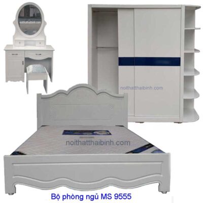 Bộ nội thất phòng ngủ MS 9555 Giá bộ = 19.000.000
