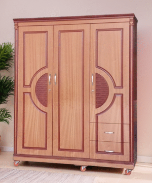 Tủ quần áo gỗ MDF vân gỗ tự nhiên MS 3169