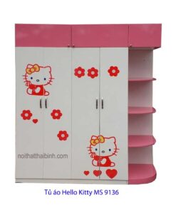 Tủ áo Hello Kitty MS 9136 Giá : Size 1m8 = 9.000.000
