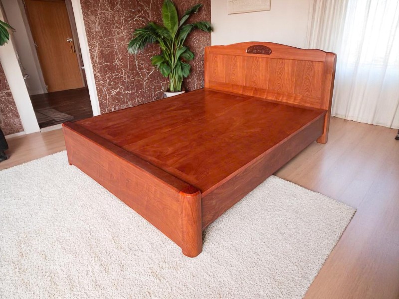 Giường gỗ giá rẻ