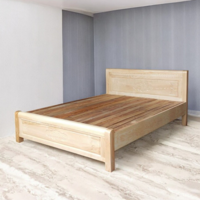 Giường gỗ sồi nga 1m6 MS 3053