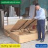 Giường ngủ vạt nâng cao MS 2608 - Hình ảnh 4
