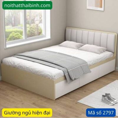 Giường có hộc kéo MS 2797