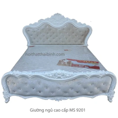 Giường ngủ cao cấp MS 9201 Giá 1m6 = 14.000.000