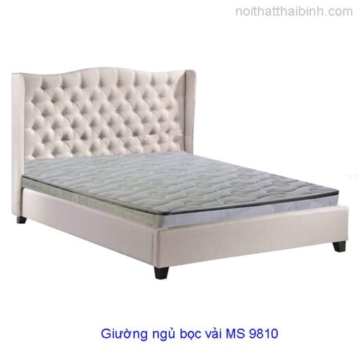 Giường ngủ bọc vải simili  MS 9810 Giá 1m6 = 12.900.000