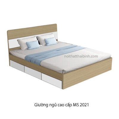 Giường ngủ cao cấp hiện đại MS 2021