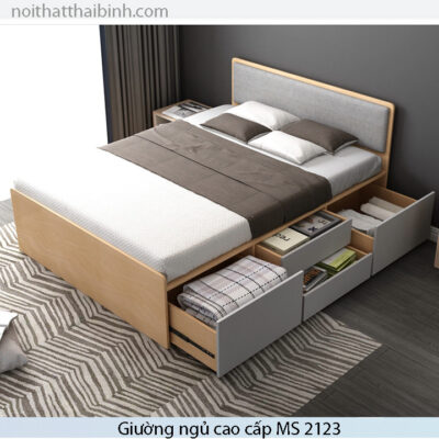 Giường ngủ cao cấp MS 2123