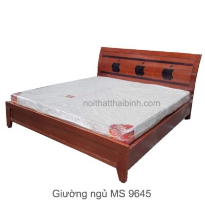 Giường ngủ giá rẻ tphcm MS 9645 Giá 1m6 = 4.500.000