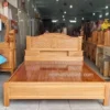 Giường ngủ gỗ gõ đỏ đẹp MS 1192 - Hình ảnh 4