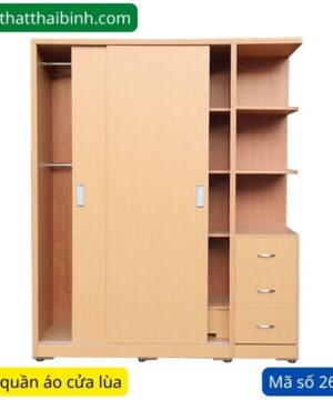 Tủ quần áo cửa trượt giá rẻ MS 2628
