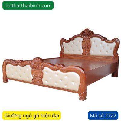 Giường ngủ gỗ hiện đại MS 2722