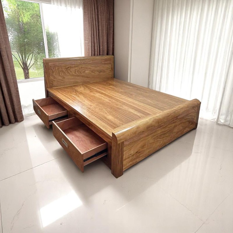 Giường ngủ gỗ óc chó