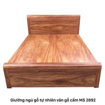 Giường ngủ gỗ tự nhiên dạt phản MS 2892